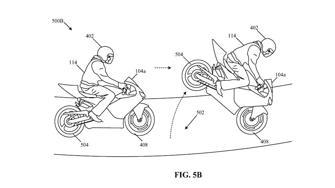 Honda Patent Sikrere Motorcykelkørsel Ved Tankens Kraft Bike Powered By Motorrad